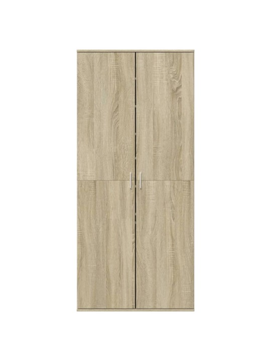 Botník dub sonoma 80 x 39 x 178 cm kompozitní dřevo