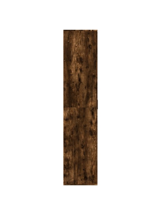 Botník kouřový dub 80 x 39 x 178 cm kompozitní dřevo