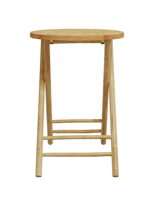 3dílný bistro set bambus
