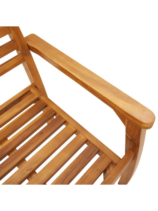 Zahradní židle 6 ks 59 x 55 x 85 cm masivní akáciové dřevo