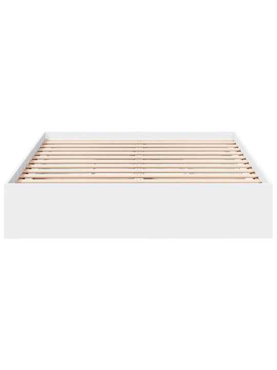 Rám postele se zásuvkami bílý 120 x 200 cm kompozitní dřevo