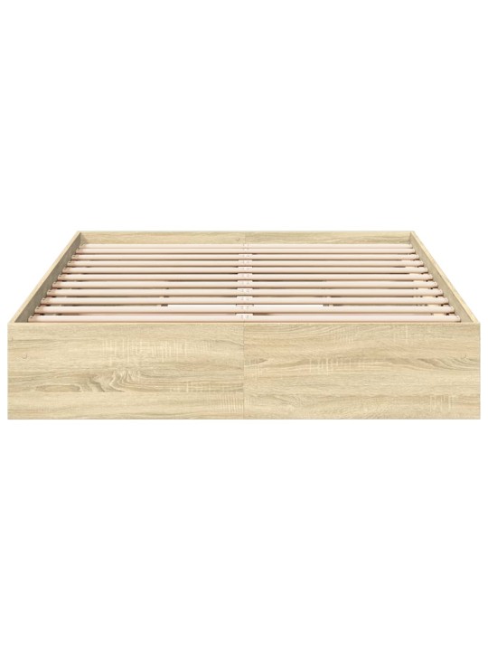 Rám postele se zásuvkami dub sonoma 120x200 cm kompozitní dřevo