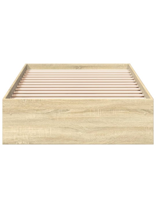 Rám postele se zásuvkami dub sonoma 90x190 cm kompozitní dřevo