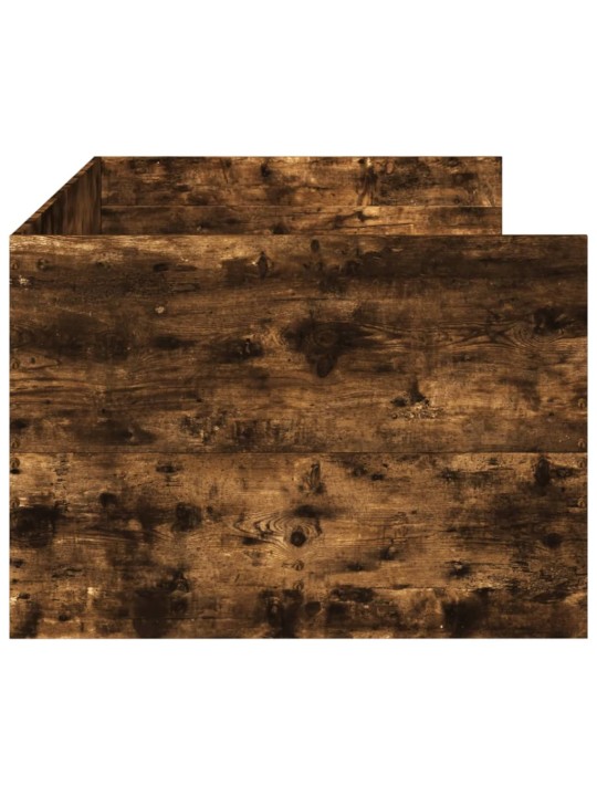 Válenda se zásuvkami bez matrace kouřový dub 100 x 200 cm