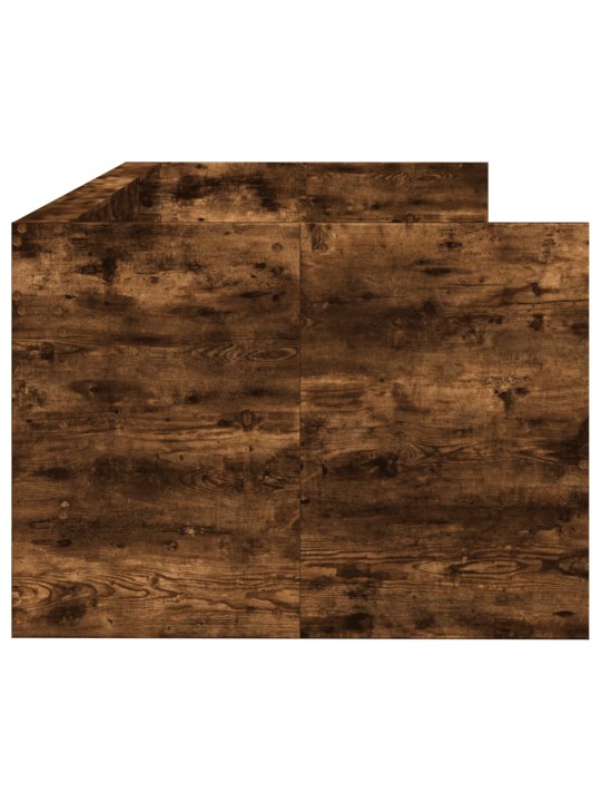 Válenda se zásuvkami bez matrace kouřový dub 100 x 200 cm