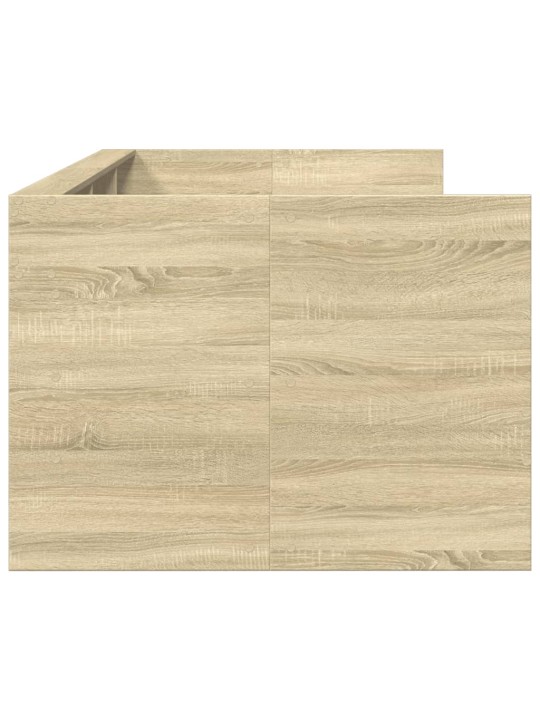 Válenda se zásuvkami bez matrace dub sonoma 90 x 190 cm