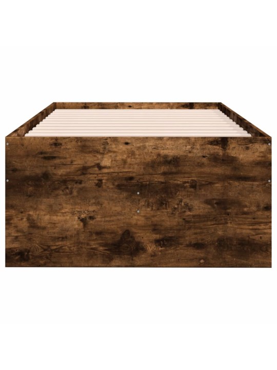 Válenda se zásuvkami bez matrace kouřový dub 100 x 200 cm