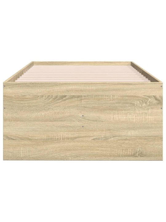 Válenda se zásuvkami bez matrace dub sonoma 90 x 200 cm