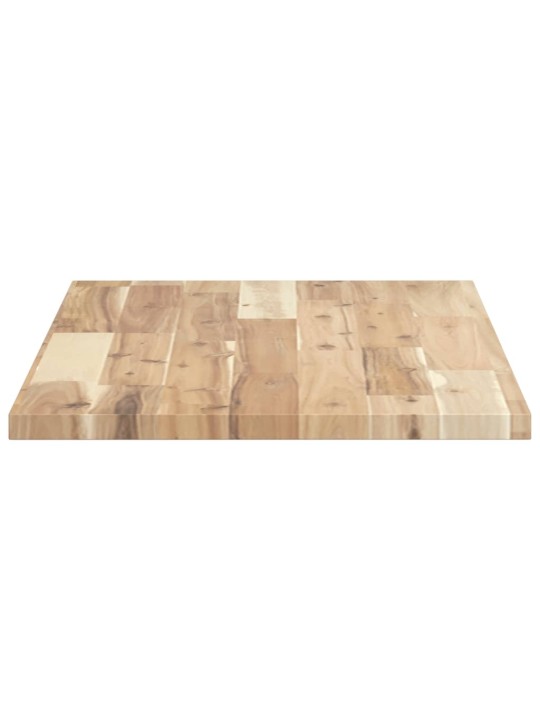 Koupelnová deska neošetřená 80x40x2 cm masivní akáciové dřevo