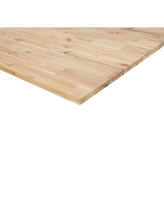 Koupelnová deska neošetřená 80x40x2 cm masivní akáciové dřevo