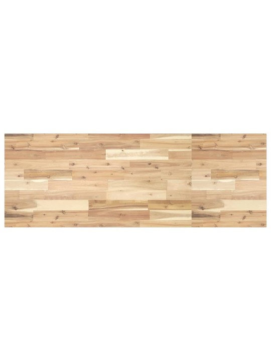 Koupelnová deska neošetřená 120x50x2 cm masivní akáciové dřevo