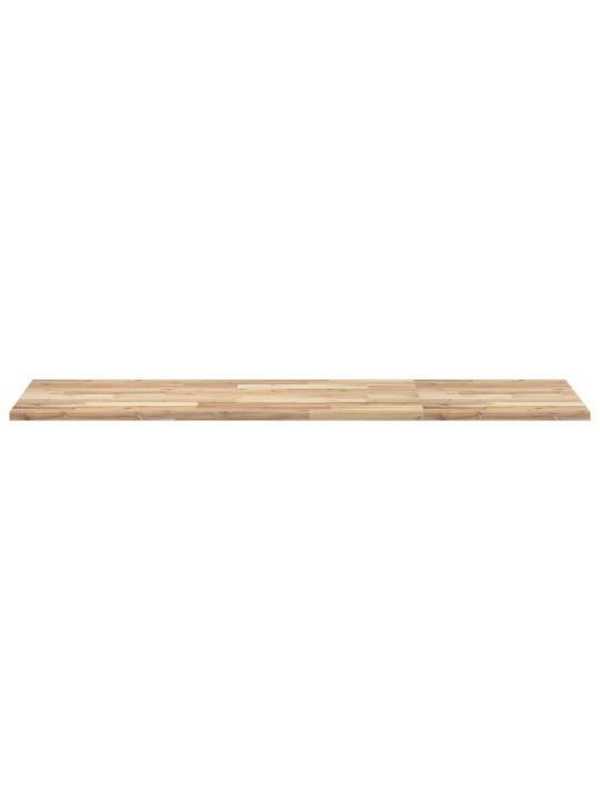 Koupelnová deska neošetřená 120x50x2 cm masivní akáciové dřevo