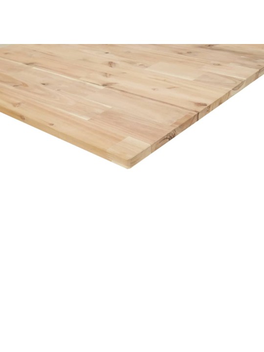Koupelnová deska neošetřená 120x50x2 cm masivní akáciové dřevo