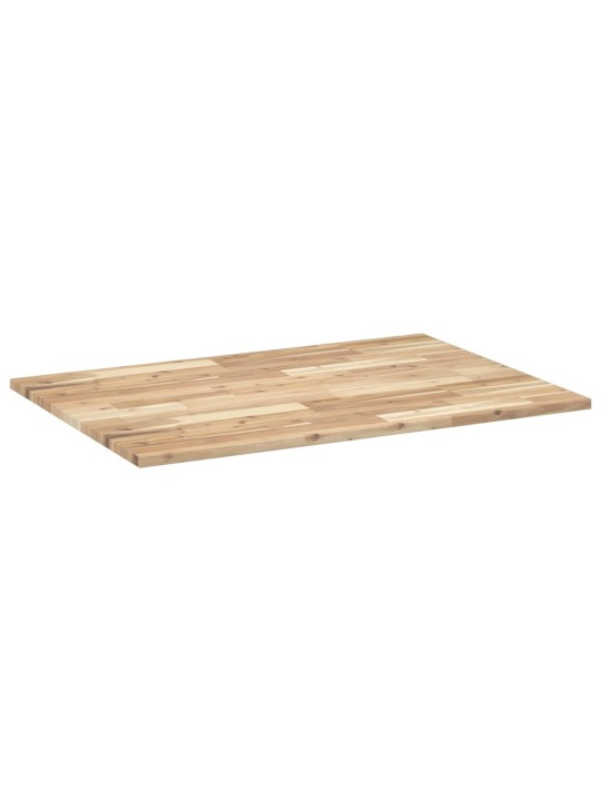 Deska psacího stolu neošetřená 80 x 70 x 2 cm masivní akácie