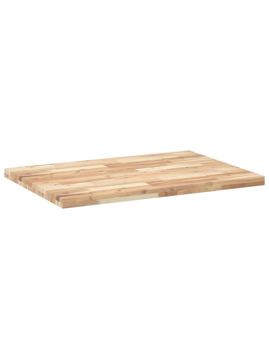 Deska psacího stolu neošetřená 80 x 70 x 4 cm masivní akácie