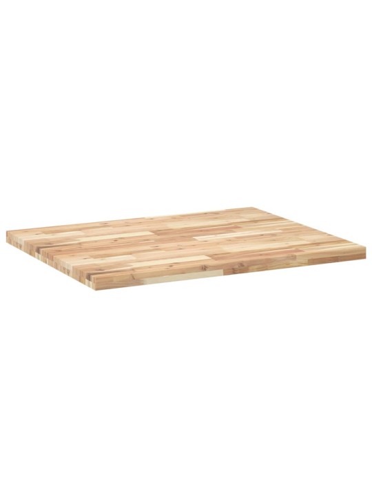 Deska psacího stolu neošetřená 100 x 80 x 4 cm masivní akácie