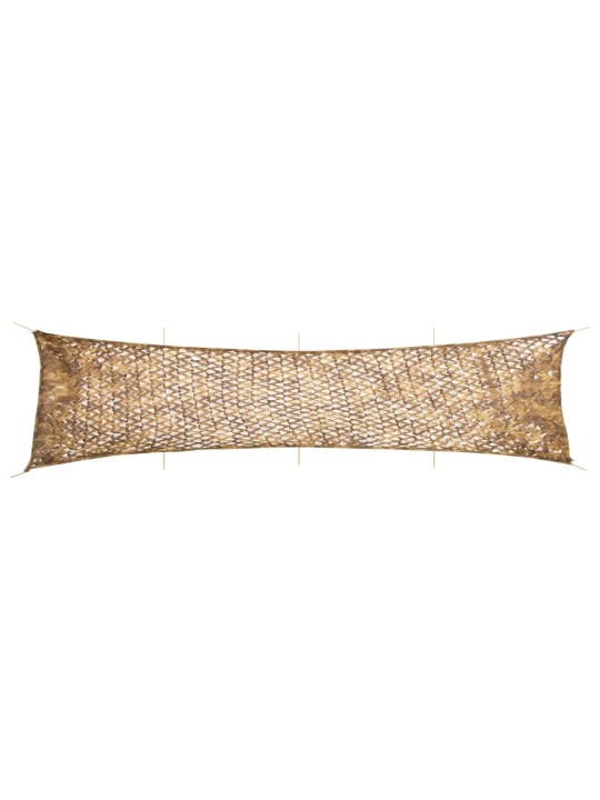 Maskovací síť s úložným vakem 809 x 207 cm písková