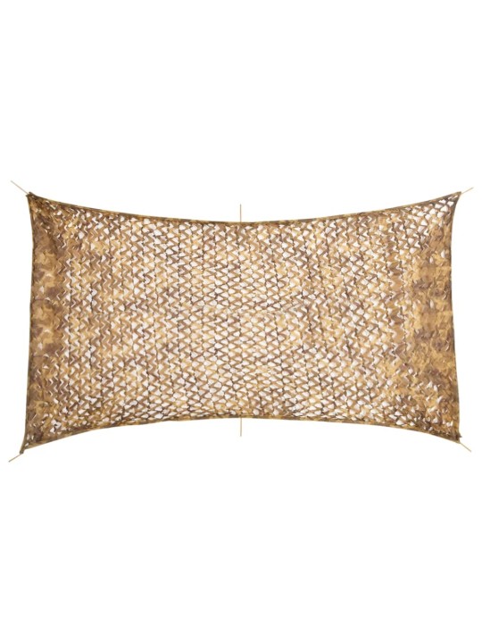 Maskovací síť s úložným vakem 506 x 279 cm písková