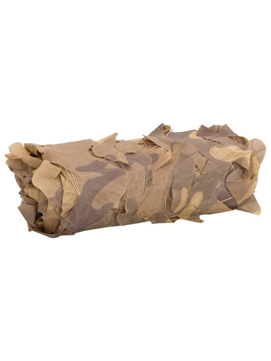 Maskovací síť s úložným vakem 708 x 423 cm písková