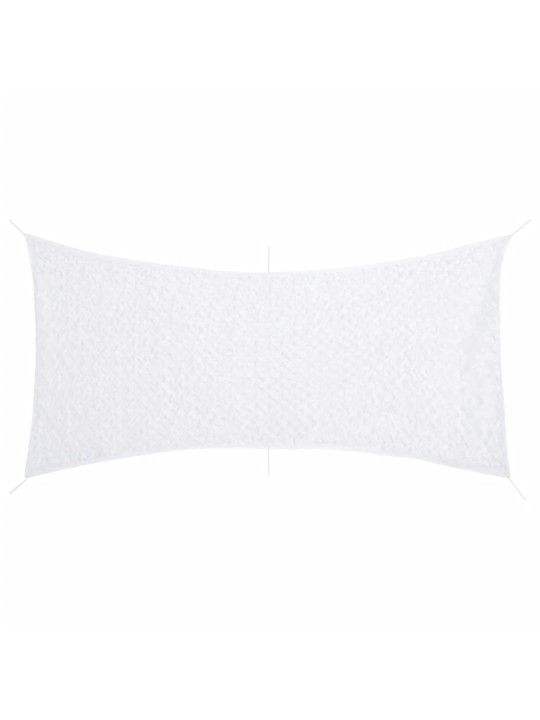 Maskovací síť s úložným vakem 506 x 279 cm bílá