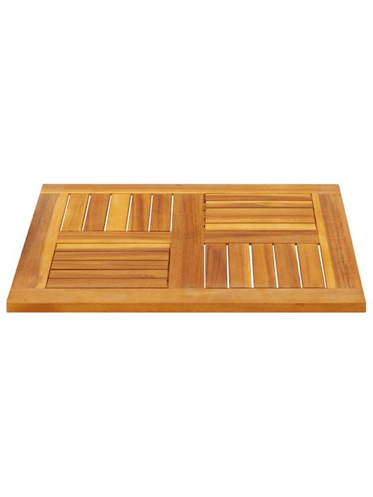 Stolní deska 60 x 60 x 2 cm čtvercová masivní akáciové dřevo