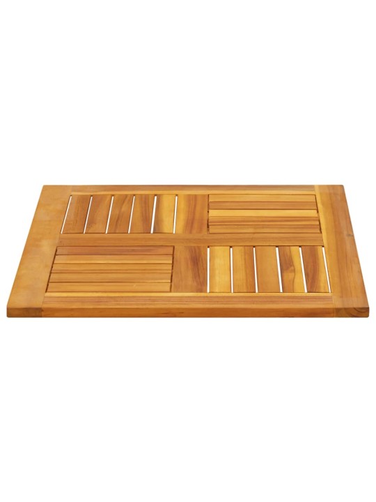 Stolní deska 60 x 60 x 2 cm čtvercová masivní akáciové dřevo