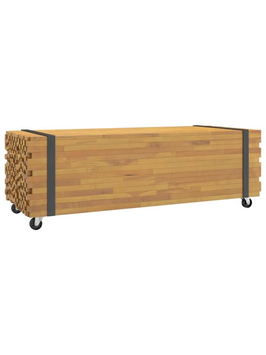 Konferenční stolek 110x45x35 cm masivní teakové dřevo