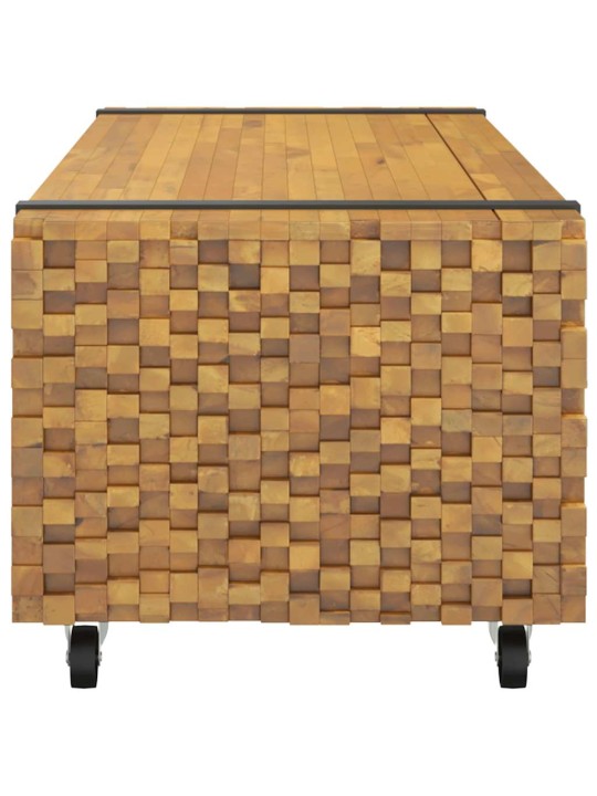 Konferenční stolek 110x45x35 cm masivní teakové dřevo