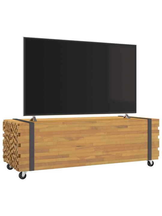 Konferenční stolek 110x45x35 cm masivní teakové dřevo