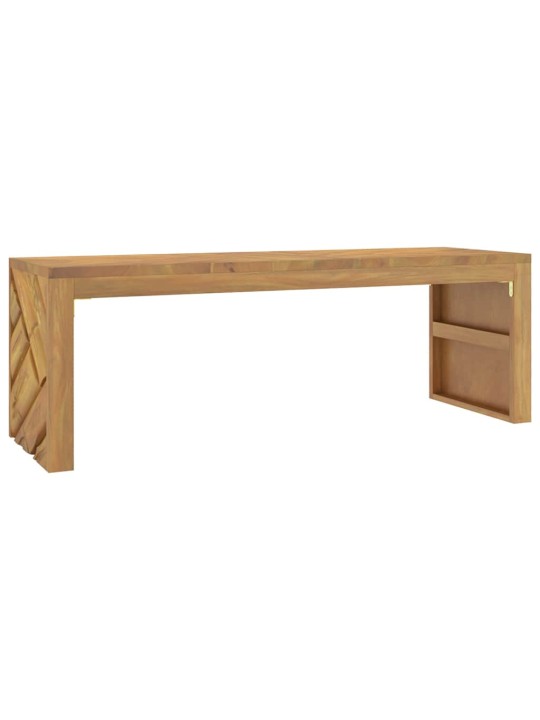 Konferenční stolek 110x35x38 cm masivní teakové dřevo