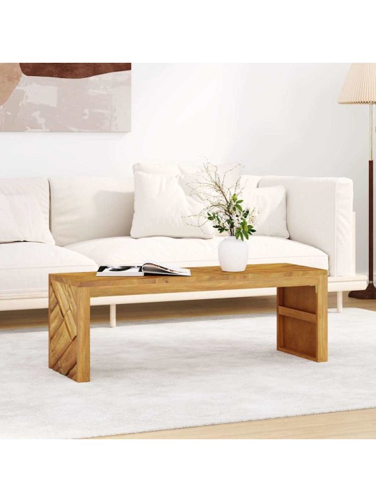 Konferenční stolek 110x35x38 cm masivní teakové dřevo