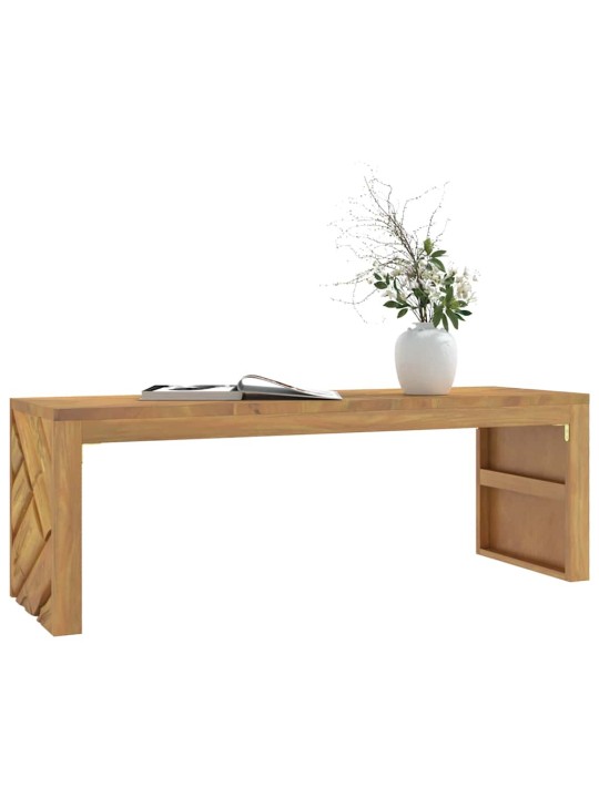 Konferenční stolek 110x35x38 cm masivní teakové dřevo