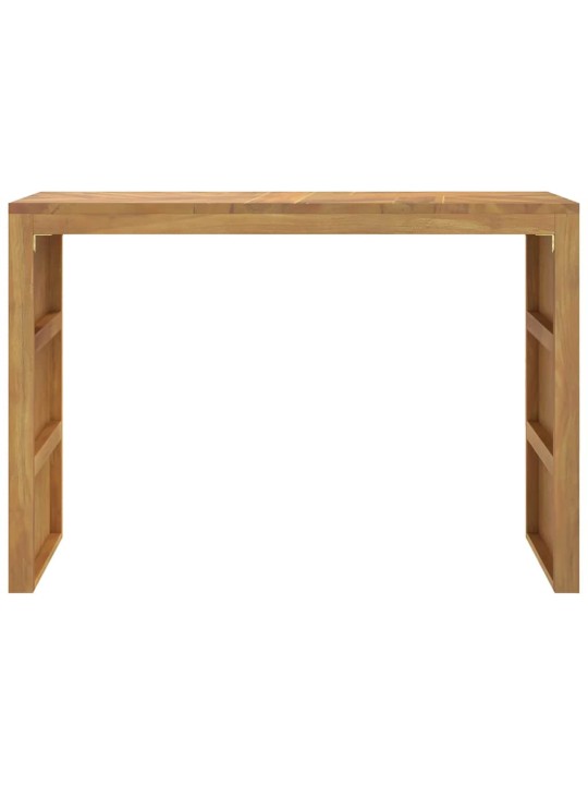 Konzolový stolek 110 x 35 x 75 cm masivní teakové dřevo