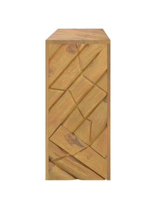 Konzolový stolek 110 x 35 x 75 cm masivní teakové dřevo