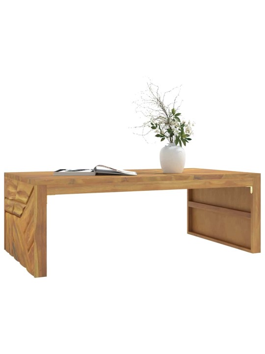 Konferenční stolek 110x60x38 cm masivní teakové dřevo