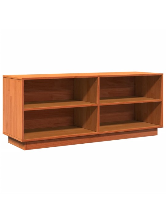Botník voskově hnědý 110 x 34 x 45 cm masivní borové dřevo