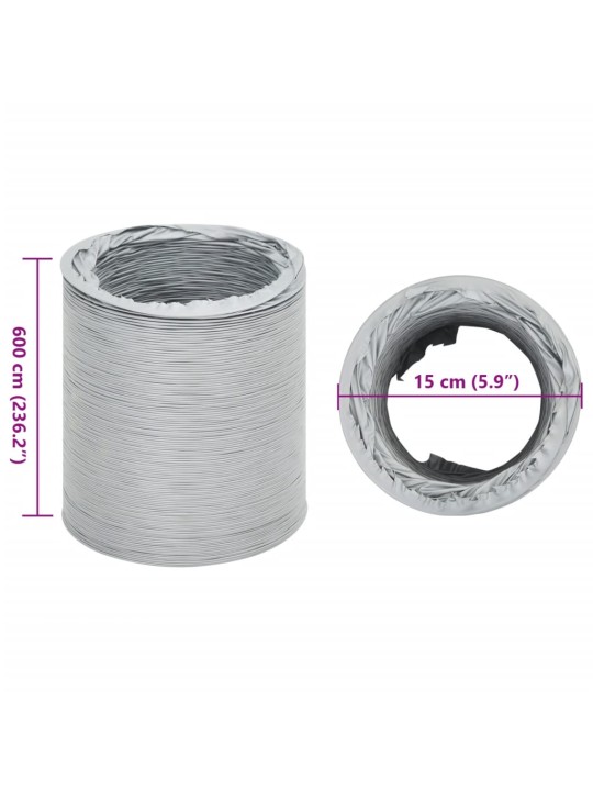 Ventilační potrubí pvc 6 m ø 15 cm