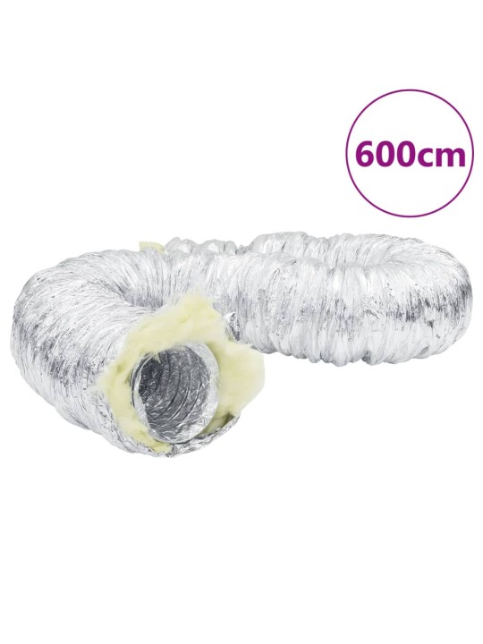 Ventilační potrubí izolované hliník 6 m Ø 12,5 cm