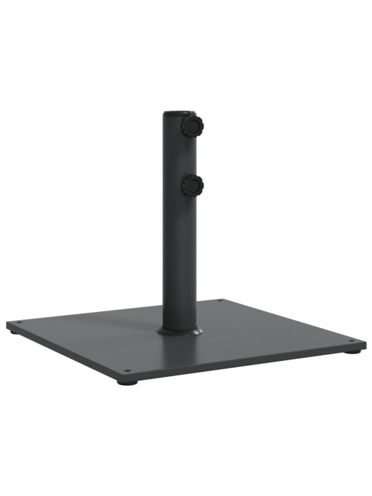 Stojan na slunečník pro tyč Ø 32 / 38 / 48 mm 17 kg čtvercový