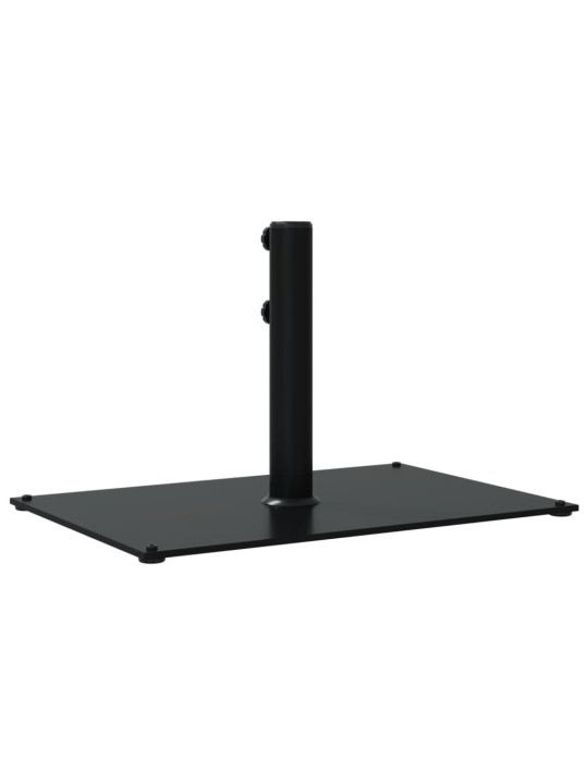 Stojan na slunečník pro tyč Ø 32 / 38 / 48 mm 15 kg obdélníkový