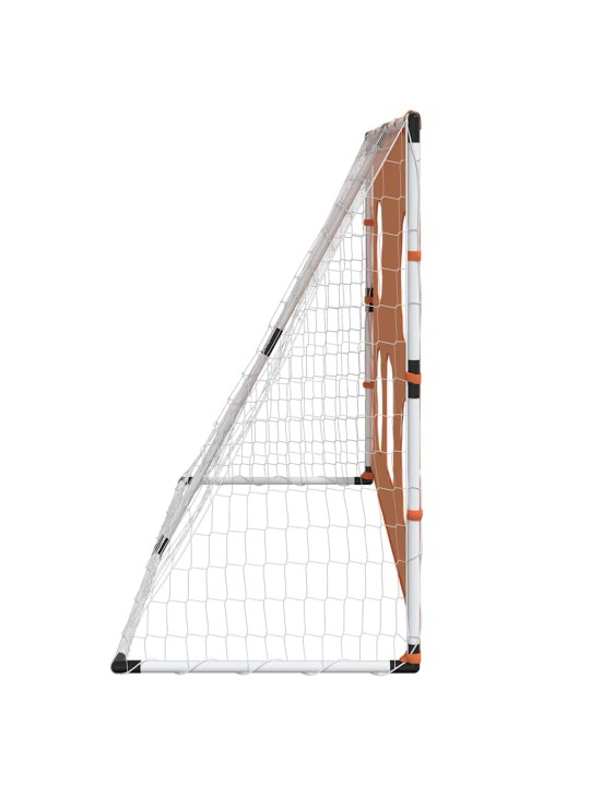 Dětská fotbalová branka s cílovou podložkou a míč 182x62x118 cm