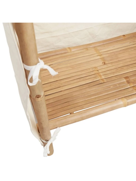 Šatní skříň 110 x 45 x 170 cm bambus