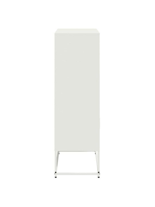 TV skříňka hořčicově žlutá 100,5 x 39 x 60,5 cm ocel