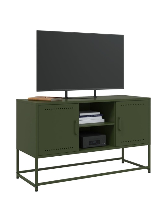 Skříň highboard bílá 36 x 39 x 107 cm ocel