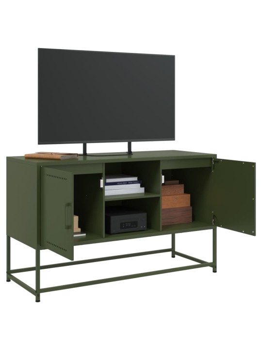 Skříň highboard bílá 36 x 39 x 107 cm ocel