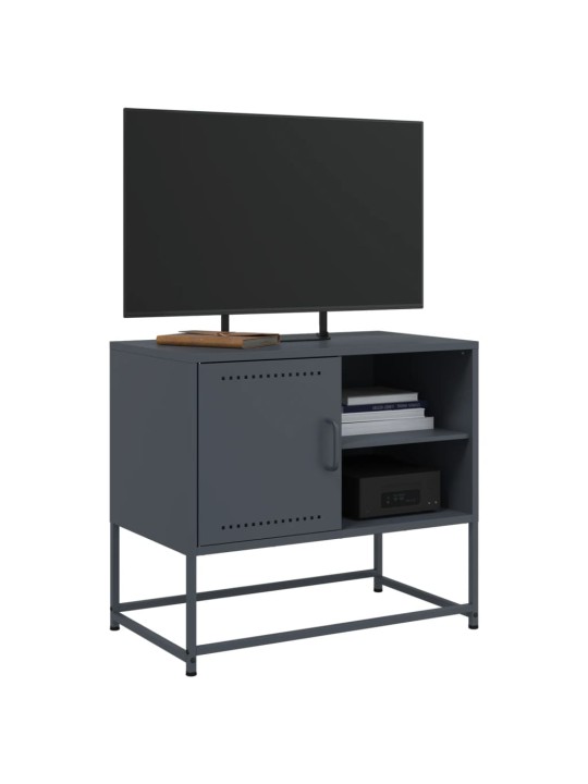 TV skříňka růžová 100,5 x 39 x 60,5 cm ocel