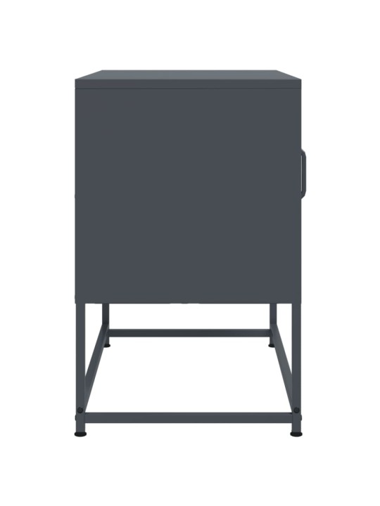TV skříňka růžová 100,5 x 39 x 60,5 cm ocel