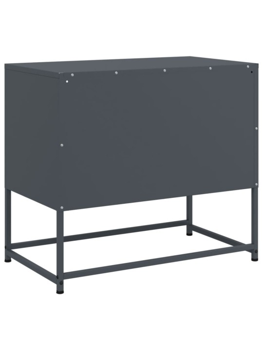 TV skříňka růžová 100,5 x 39 x 60,5 cm ocel