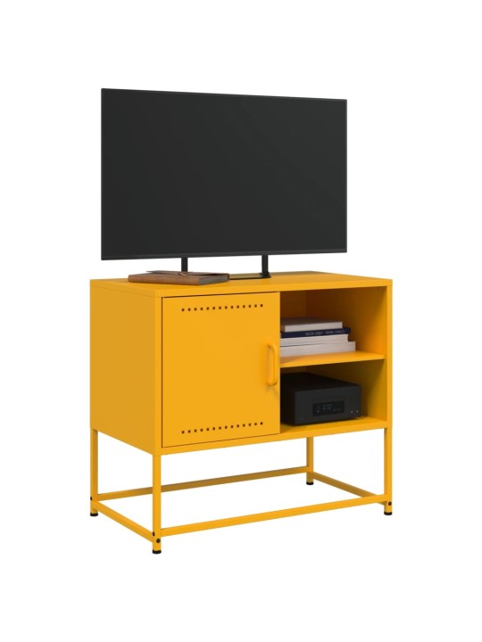 TV skříňka antracitová 100,5 x 39 x 60,5 cm ocel