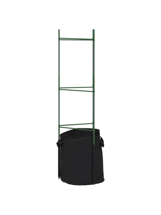 Podpěrná klec pro rajčata s pytlem 2 ks 116 cm ocel a PP